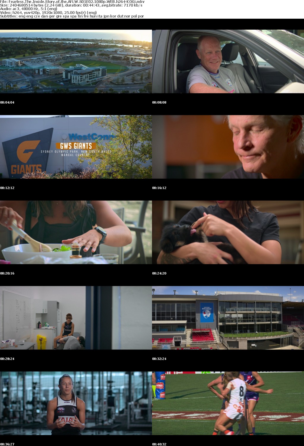 Fearless The Inside Story of the AFLW S01E02 1080p WEB h264-KOGi