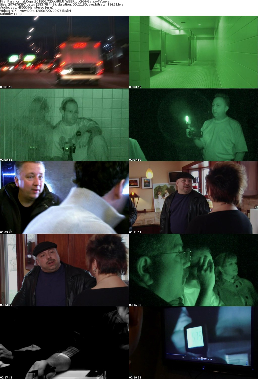 Paranormal Cops S01 COMPLETE 720p HULU WEBRip x264-GalaxyTV