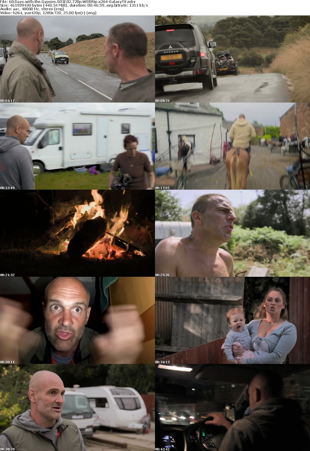 60 Days with the Gypsies S01 COMPLETE 720p WEBRip x264-GalaxyTV