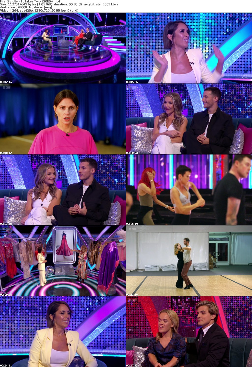 Strictly - It Takes Two S20E04 (1280x720p HD, 50fps, soft Eng subs)