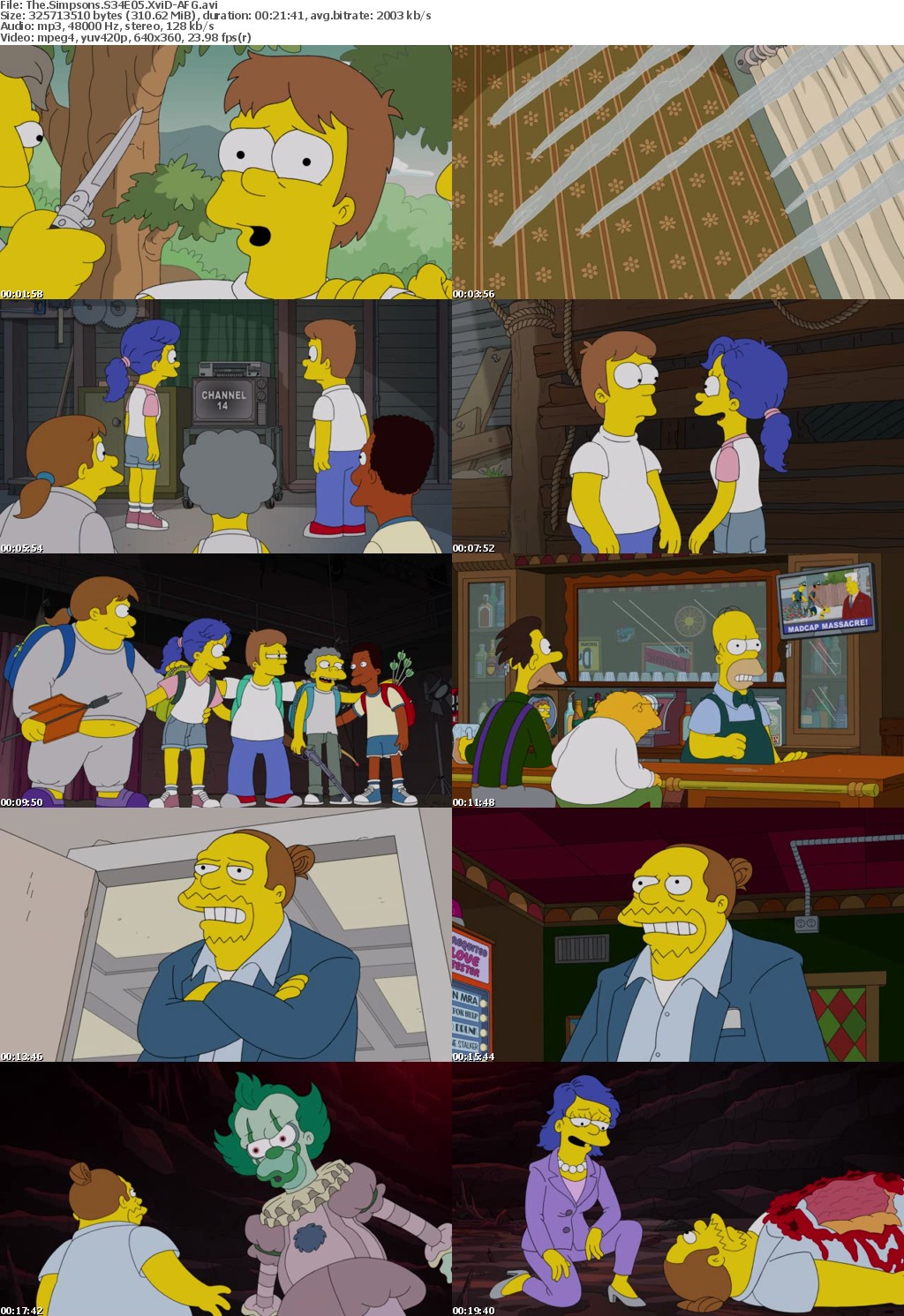 The Simpsons S34E05 XviD-AFG