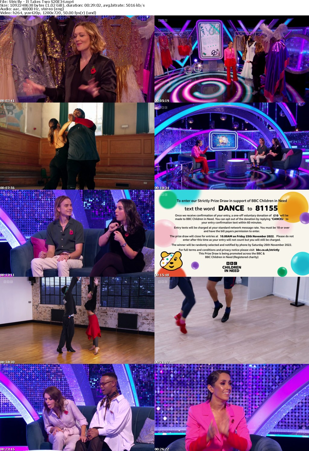 Strictly - It Takes Two S20E34 (1280x720p HD, 50fps, soft Eng subs)