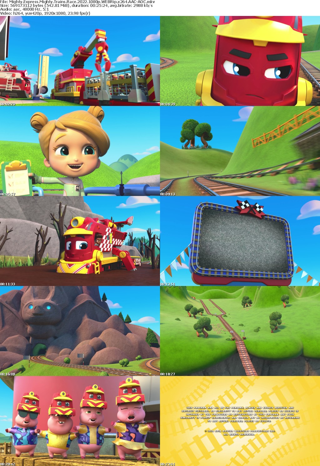 Mighty Express Mighty Trains Race 2022 1080p WEBRip x264 AAC-AOC