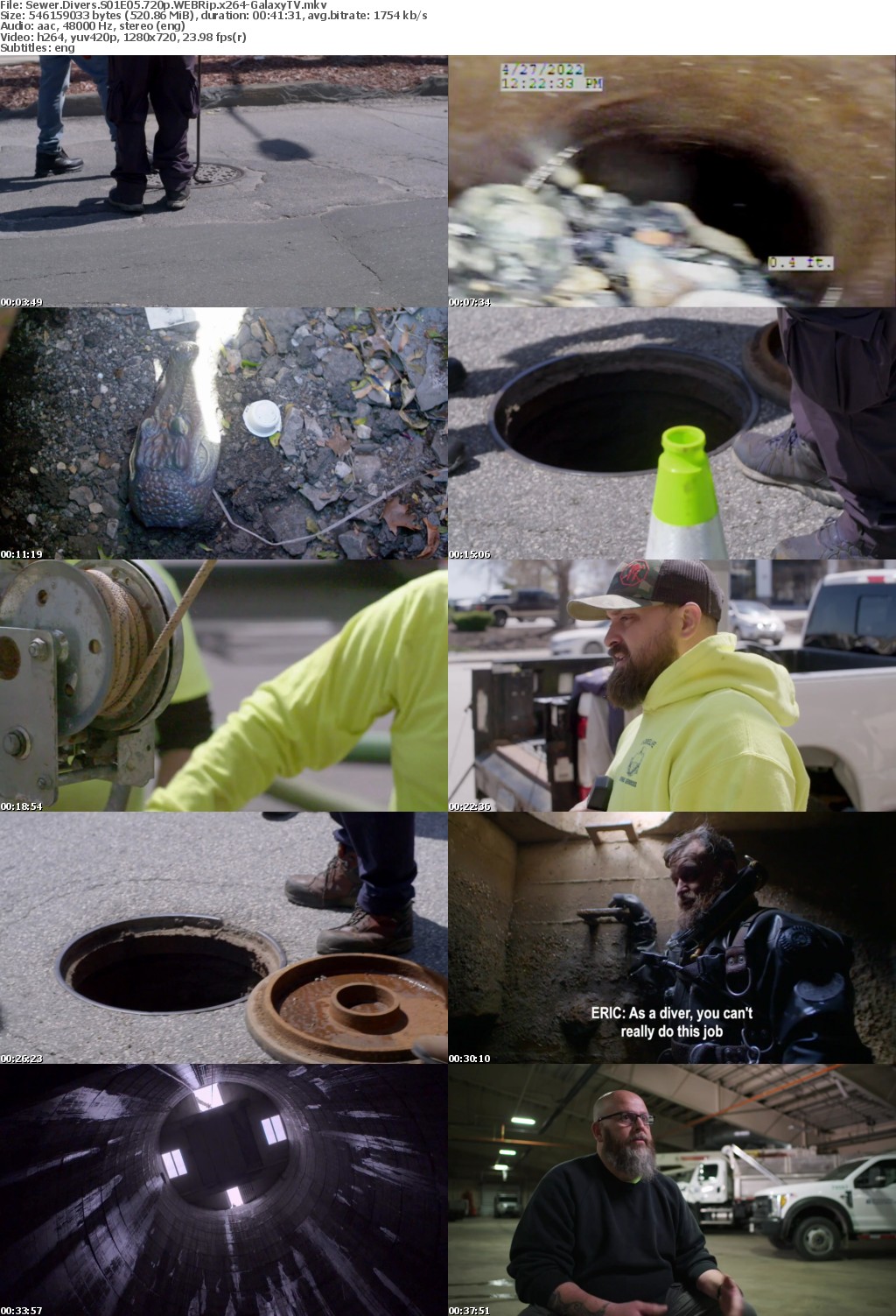 Sewer Divers S01 COMPLETE 720p WEBRip x264-GalaxyTV