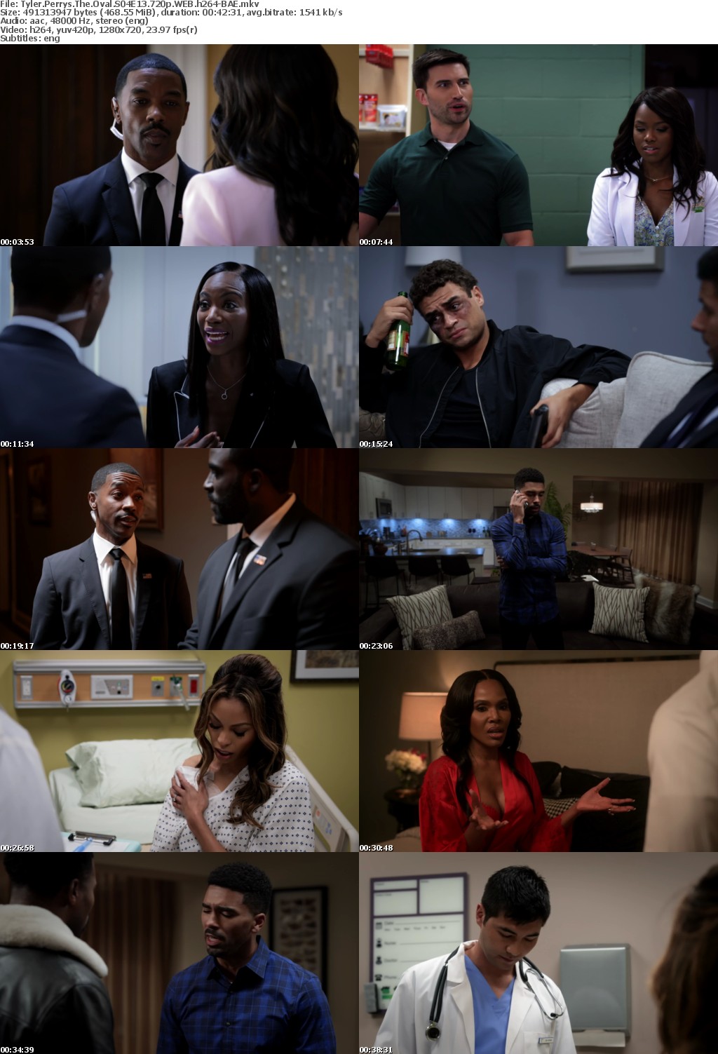 Tyler Perrys The Oval S04E13 720p WEB h264-BAE