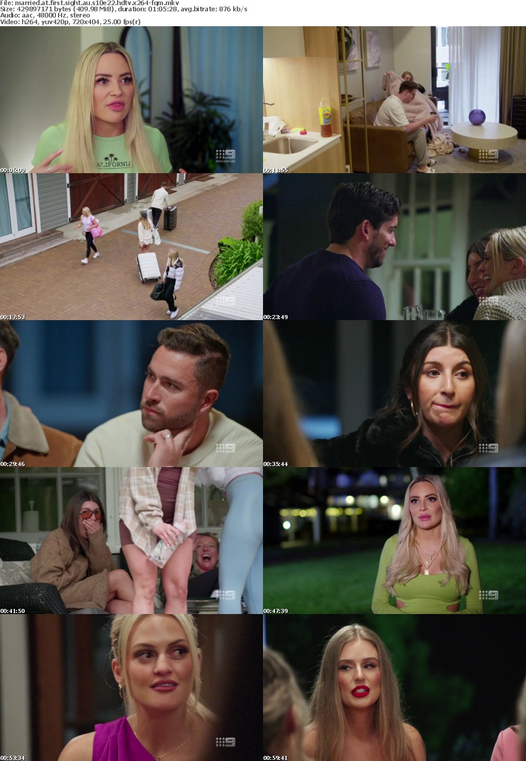 Married At First Sight AU S10E22 HDTV x264-FQM
