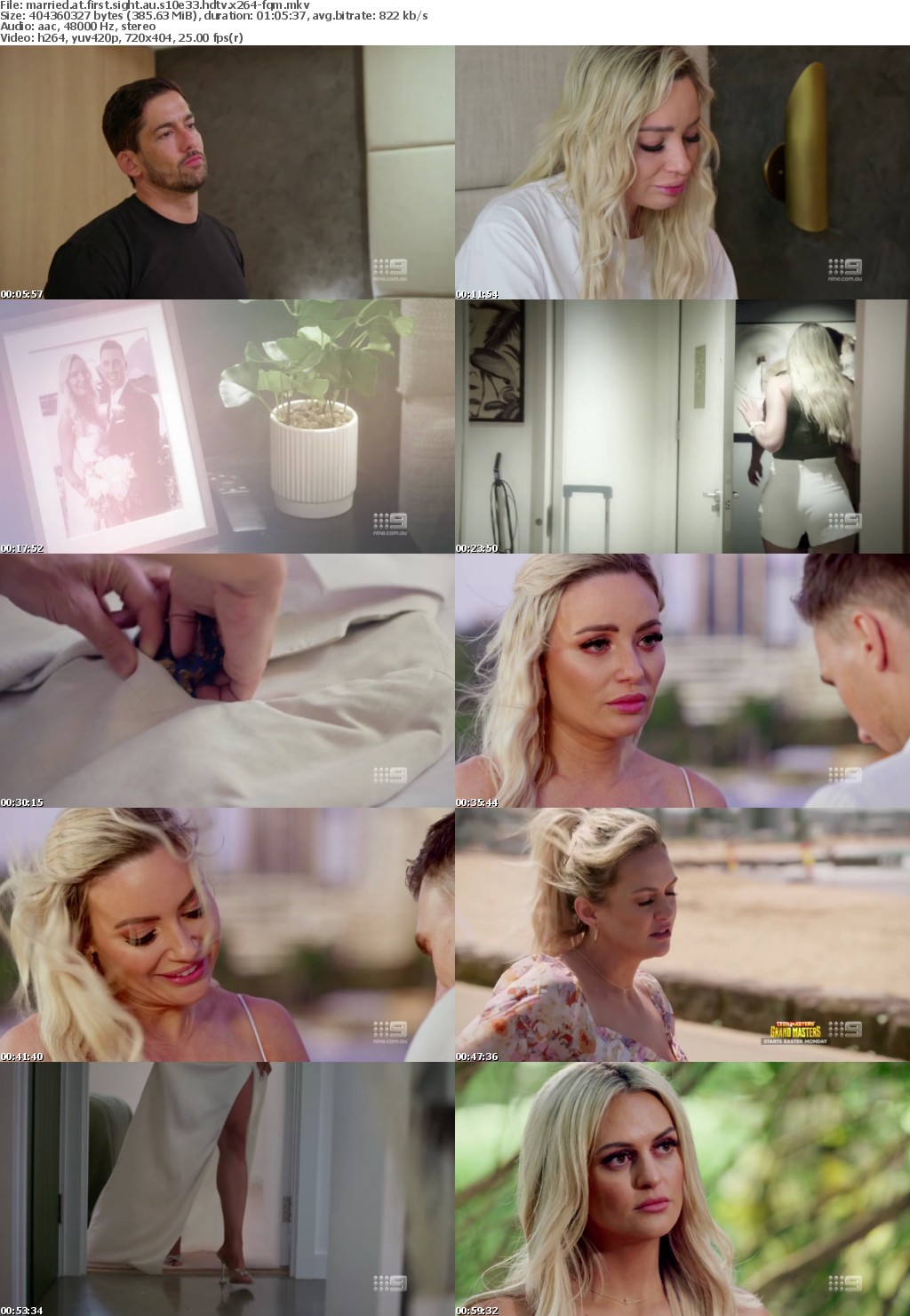 Married At First Sight AU S10E33 HDTV x264-FQM