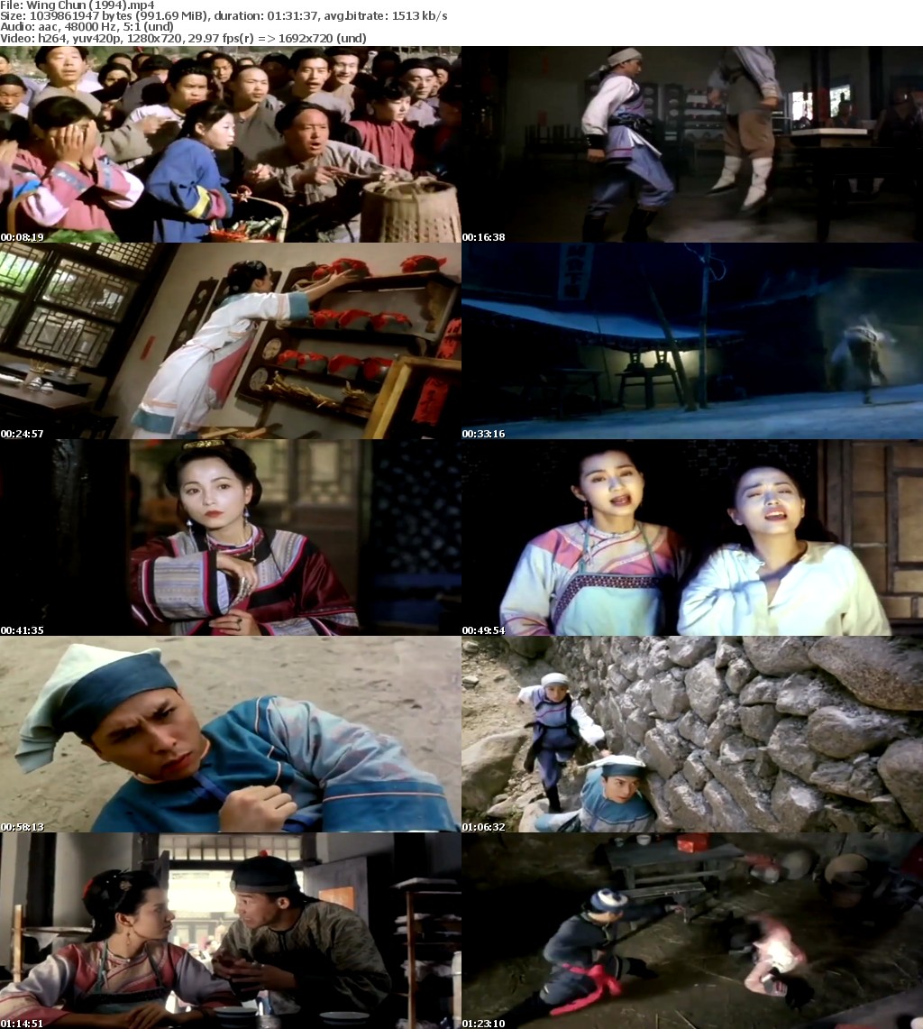 Wing Chun 720 HD (1994)