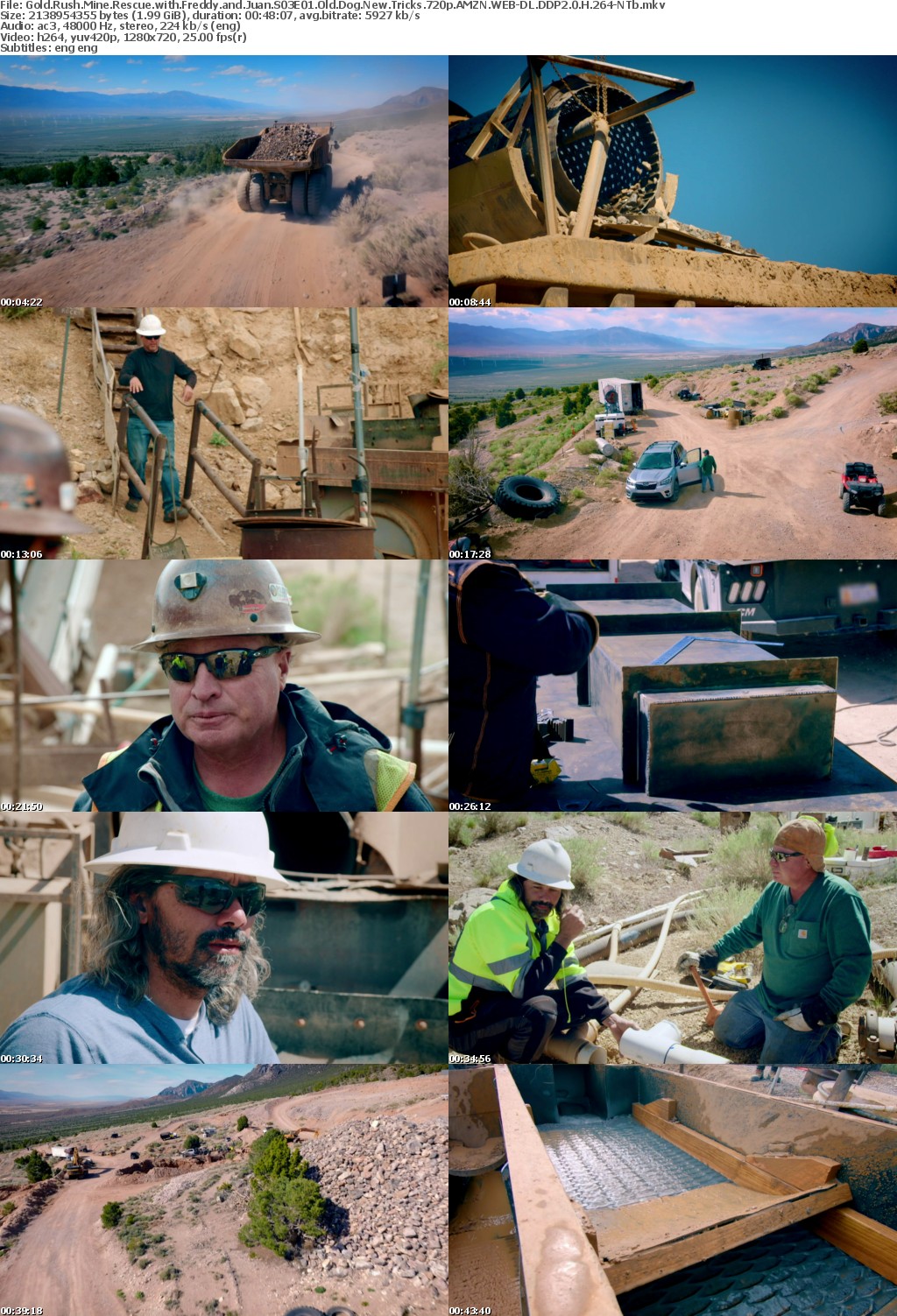 Gold Rush Mine Rescue with Freddy and Juan S03E01 Old Dog New Tricks 720p AMZN WEB-DL DDP2 0 H 264-NTb
