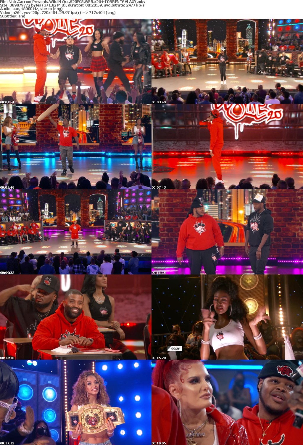 Nick Cannon Presents Wild N Out S20E08 WEB x264-GALAXY