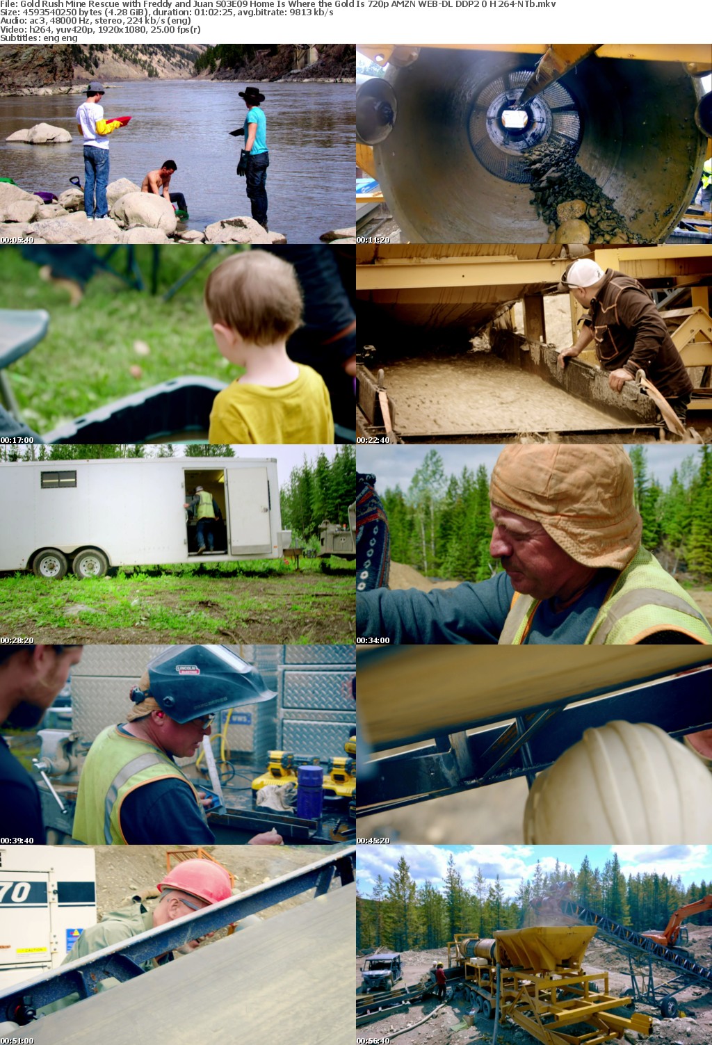 Gold Rush Mine Rescue with Freddy and Juan S03E09 Home Is Where the Gold Is 720p AMZN WEB-DL DDP2 0 H 264-NTb