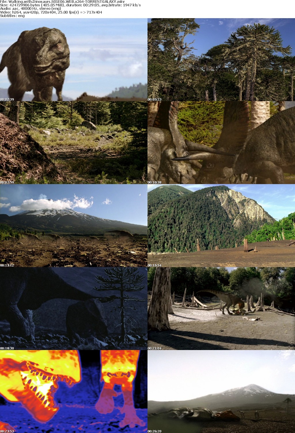 Walking with Dinosaurs S01E06 WEB x264-GALAXY