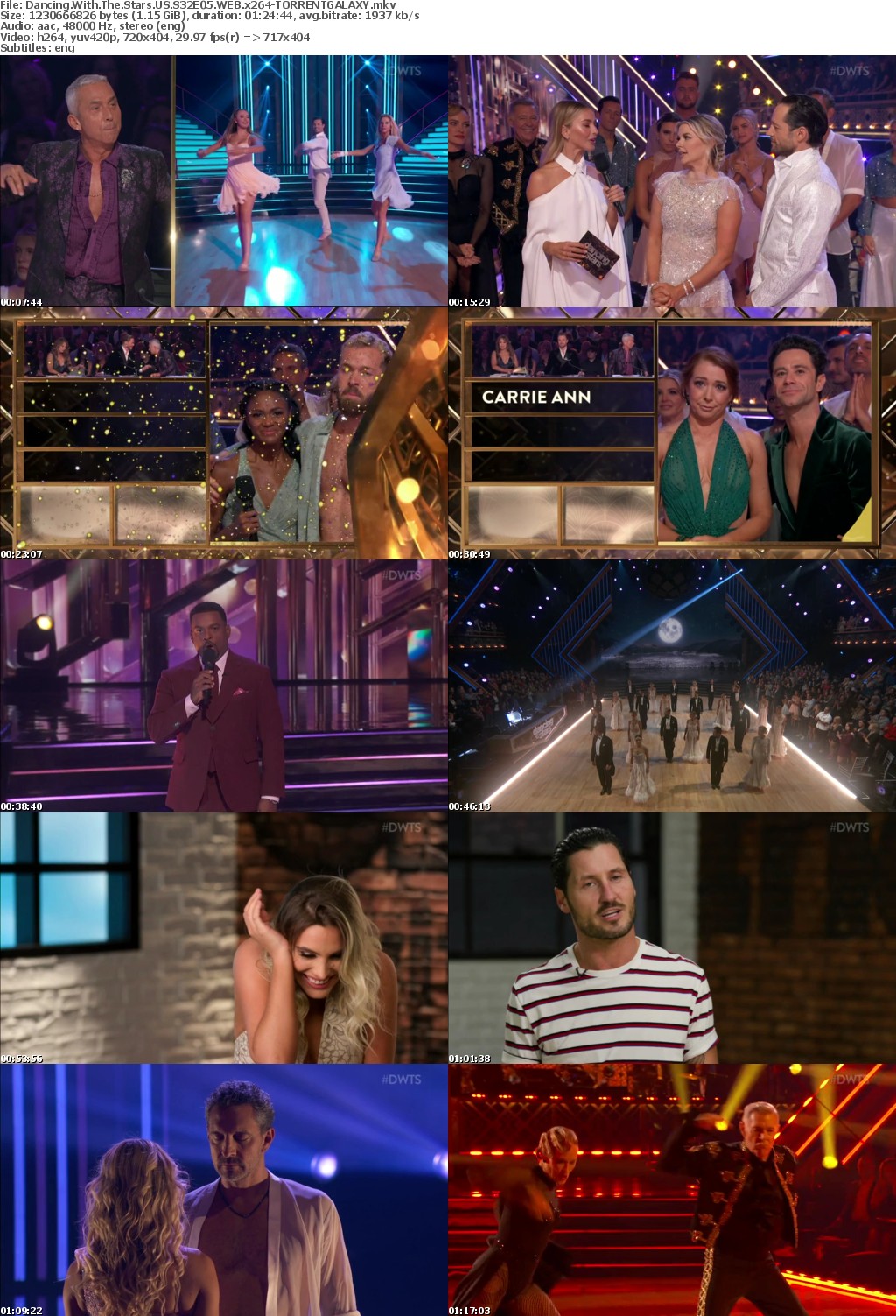 Dancing With The Stars US S32E05 WEB x264-GALAXY