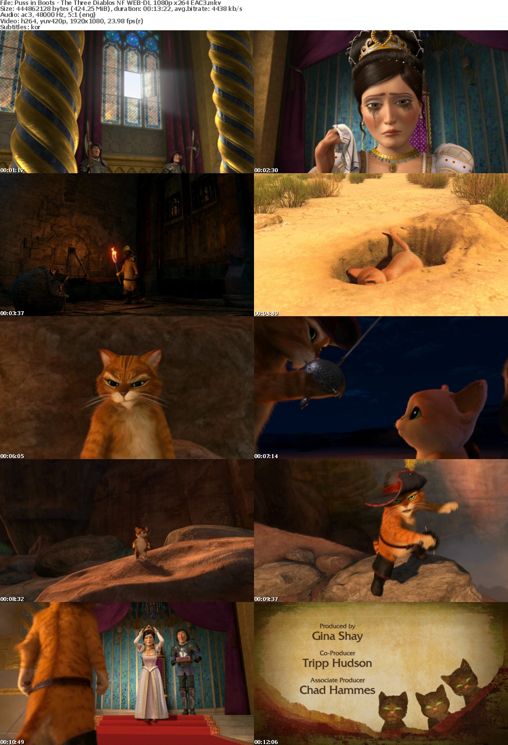 Puss in Boots - The Three Diablos NF WEB-DL 1080p x264 EAC3 mkv