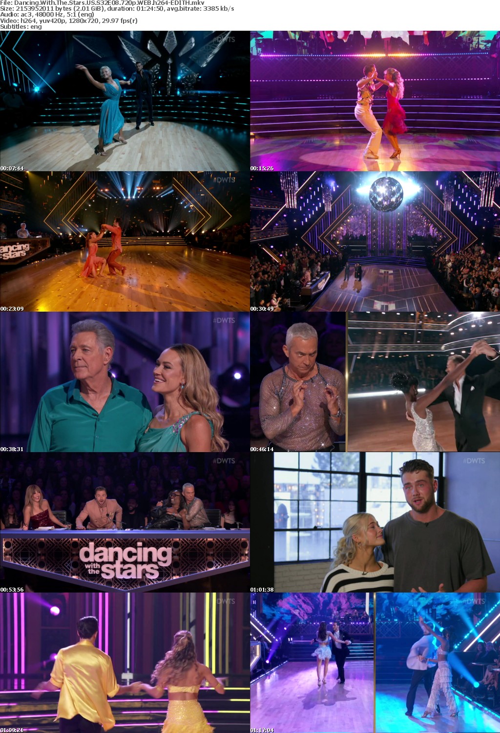 Dancing With The Stars US S32E08 720p WEB h264-EDITH