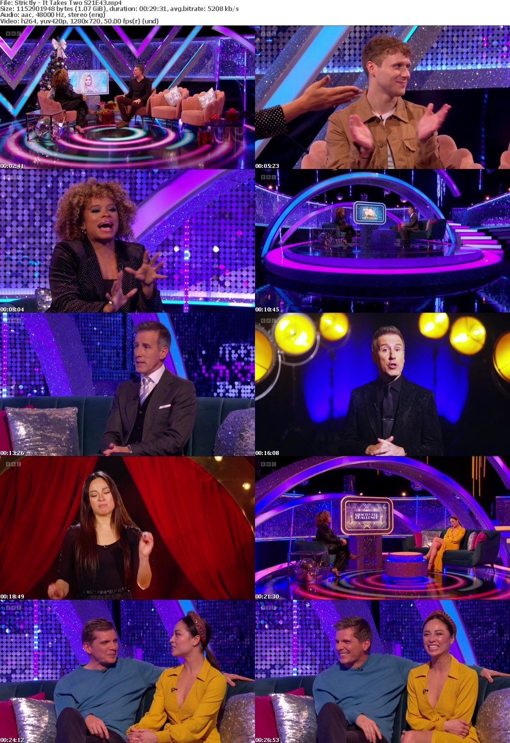 Strictly - It Takes Two S21E43 (1280x720p HD, 50fps, soft Eng subs)