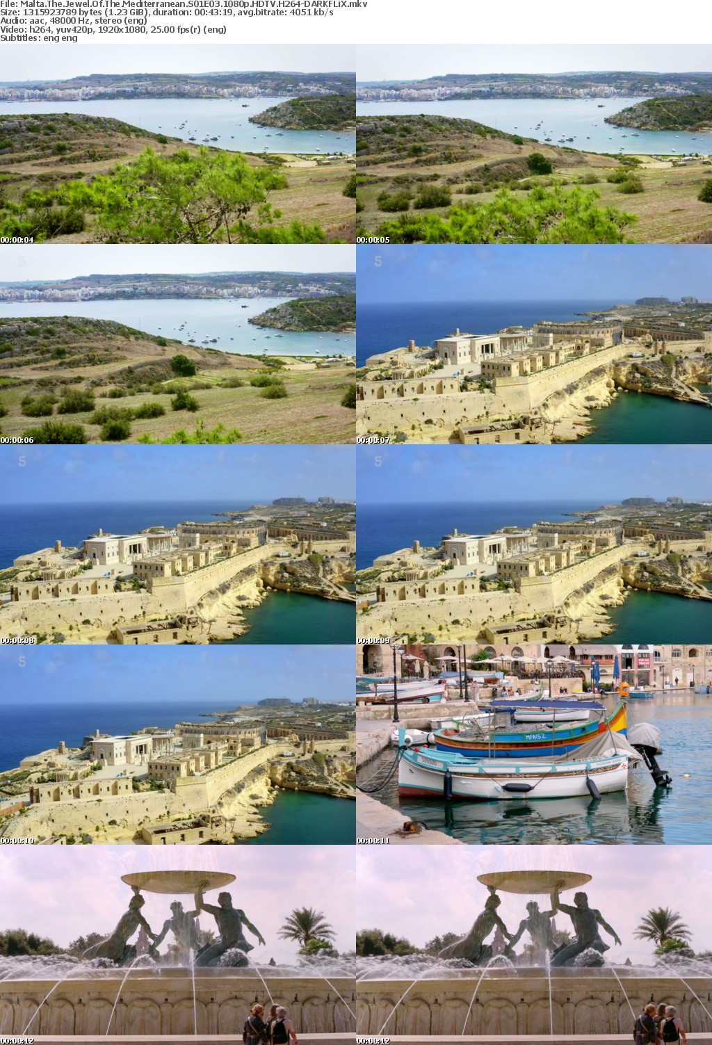 Malta The Jewel Of The Mediterranean S01E03 1080p HDTV H264-DARKFLiX