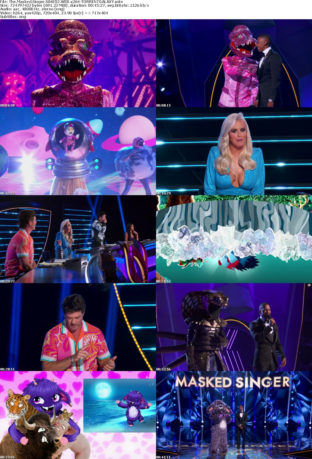 The Masked Singer S04E02 WEB x264-GALAXY