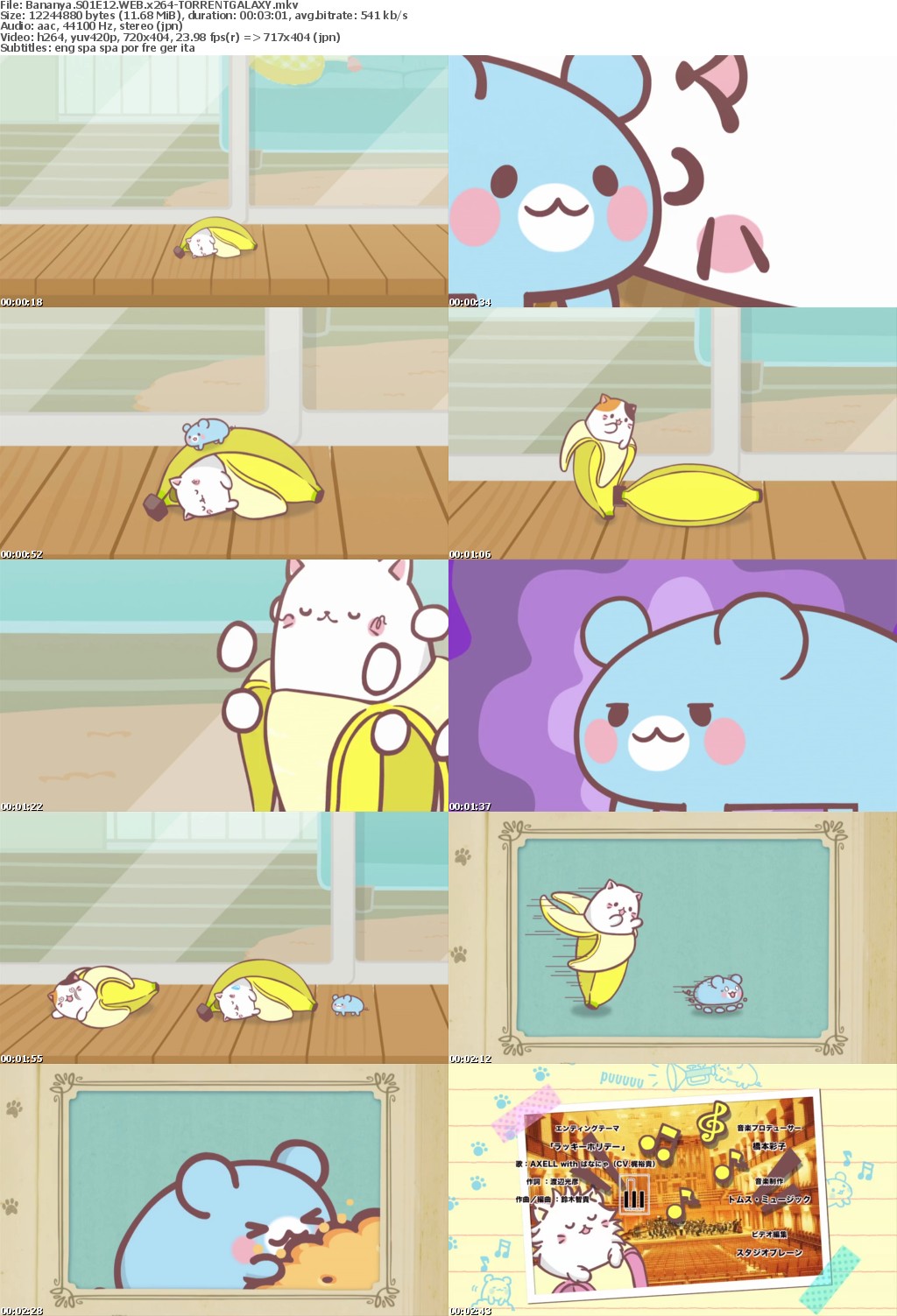 Bananya S01E12 WEB x264-GALAXY