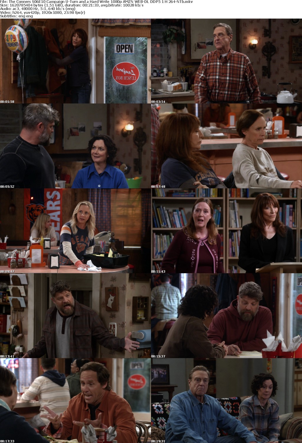 The Conners S06E10 Campaign U-Turn and a Hard Write 1080p AMZN WEB-DL DDP5 1 H 264-NTb